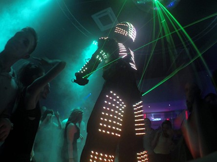 Robot Led laser discothèque Toulouse