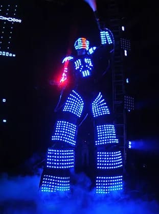 Robot Led Animation Tours